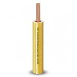 240mm2 Single Electrical Wire 450/750V, Stranded Copper, Heat Resistant PVC Yellow | Al Fanar