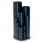 Sappco HDPE Pipe DR 11 PN 13.79 Bar Size (OD) 250 mm Thickness 22.7 mm Black Color