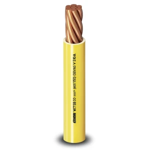 300mm2 Single Wire 450/750 Volts, Stranded Copper Conductor, Heat Resistant PVC Insulated, Yellow | Al Fanar