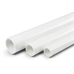 مواسير UPVC مقاس 4 أنش سمك 5.43 مم SDR 21 لون أبيض