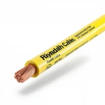 Riyadh 500 mm Single Wire, 450/750V, Stranded Copper, PVC Insulation, Yellow Color 