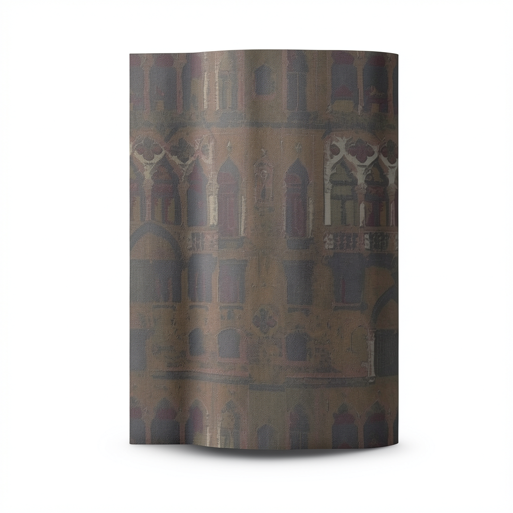 Italian Wallpaper Brown Color Modern Design, Size 10m x 1.06m, Model 81730