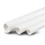 مواسير UPVC سمك 1.57 مم SDR 17 مقاس 0.75 أنش لون أبيض