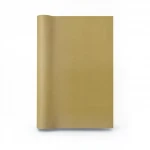 ورق جداري ايطالي لون ذهبي تصميم ساده، مقاس 10 م×1.06 م، موديل 72920