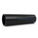 HDPE Pipes SDR 26 Outside Diameter 710 mm Thickness 27.2 mm Black