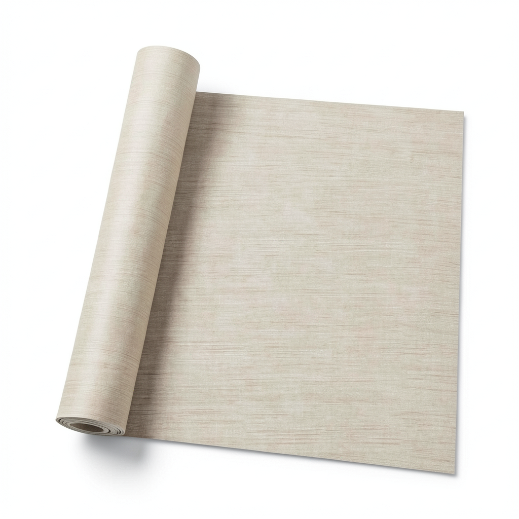 Wooden Wallpaper Beige Color 10m x 0.73m, Model 45111