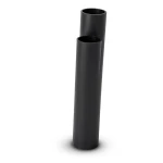 HDPE Pipes SDR 26 Outside Diameter 800 mm Thickness 30.6 mm Black