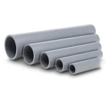 UPVC Pipes Nominal Pressure 4 Bar Outside Diameter 710 mm Thickness 14 mm Gray