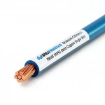 PVC Insulated Stranded Copper Single Wire, 2.5mm2 Cross Section, 450/750V, Blue Color | Riyadh Cables