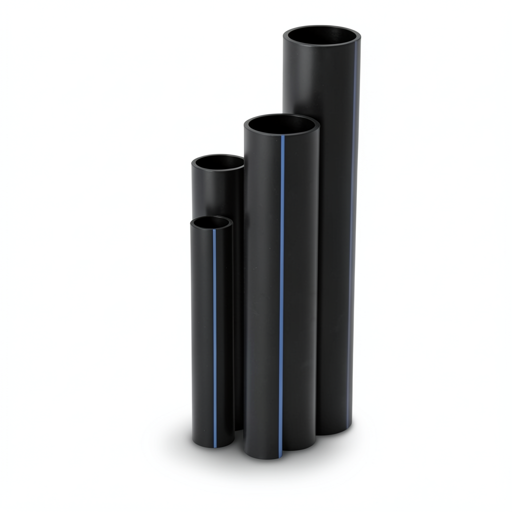 مواسير HDPE SDR 11 قطر خارجي 25 مم سمك 2.3 مم لون أسود