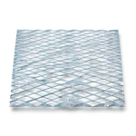 Galvanized Steel Expanded Metal Mesh Thickness 1.5 mm Width 1.22 m Length 6 m