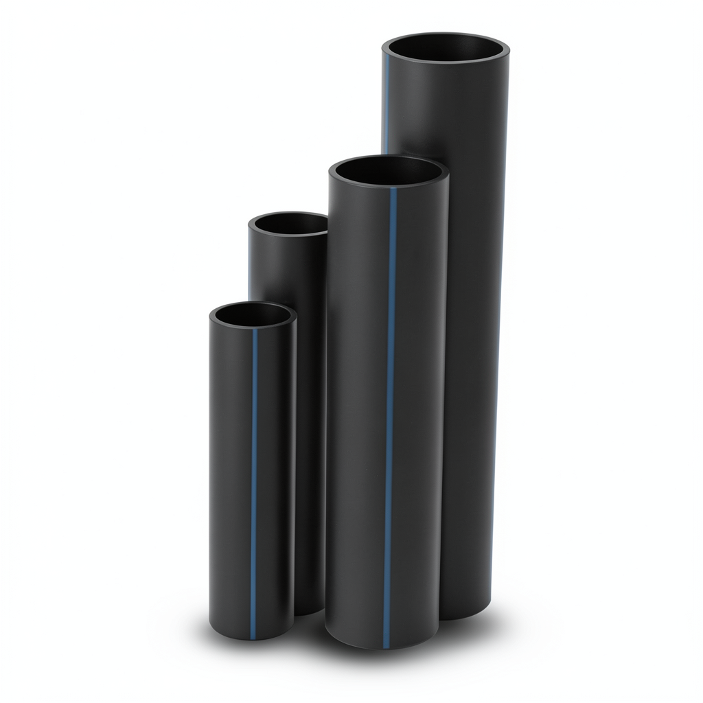 مواسير HDPE نسبة الأبعاد القياسية 11 قطر خارجي 32 مم سمك 2.9 مم أسود