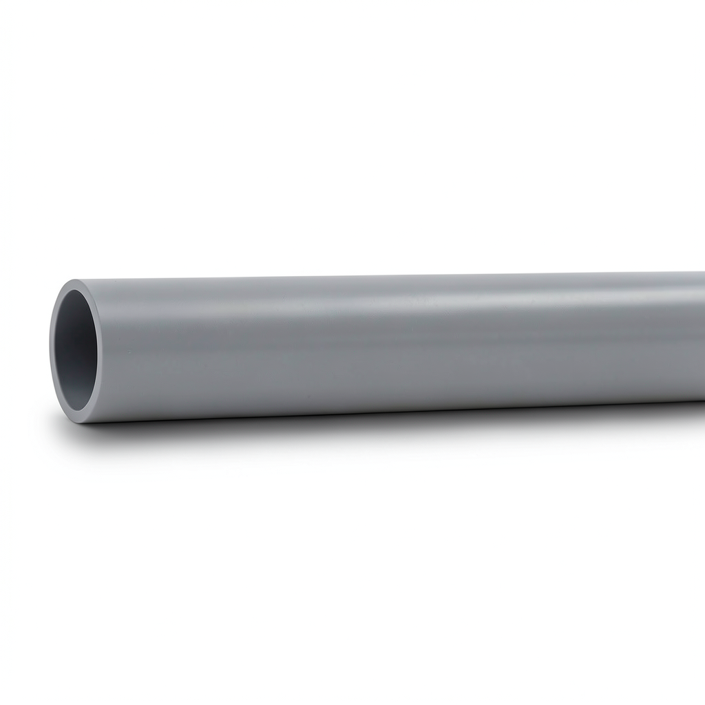 UPVC Pipes Nominal Pressure 10 Bar Size 40 mm Gray Colour
