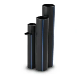 Al-Jawdah HDPE Pipes SDR 11 Outside Diameter 50 mm Thickness 4.6 mm Black