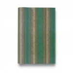 Italian Wallpaper Green Color Striped Design, Size 10mx0.70m, Model RC18090