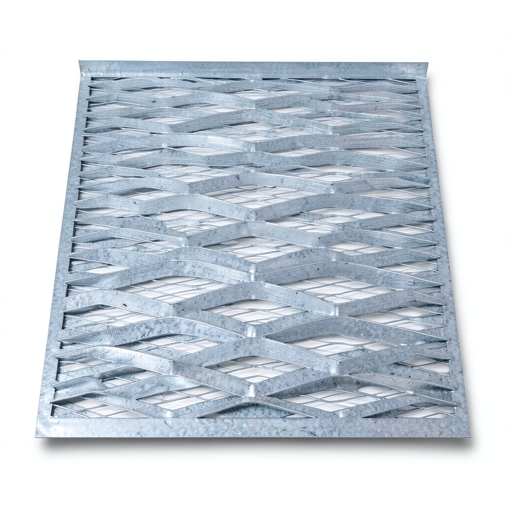 Galvanized Steel Expanded Metal Mesh Thickness 1.5 mm Width 1.22 m Length 7 m