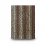 Italian Wallpaper Brown Color Striped Design, Size 10mx0.70m, Model RC18091