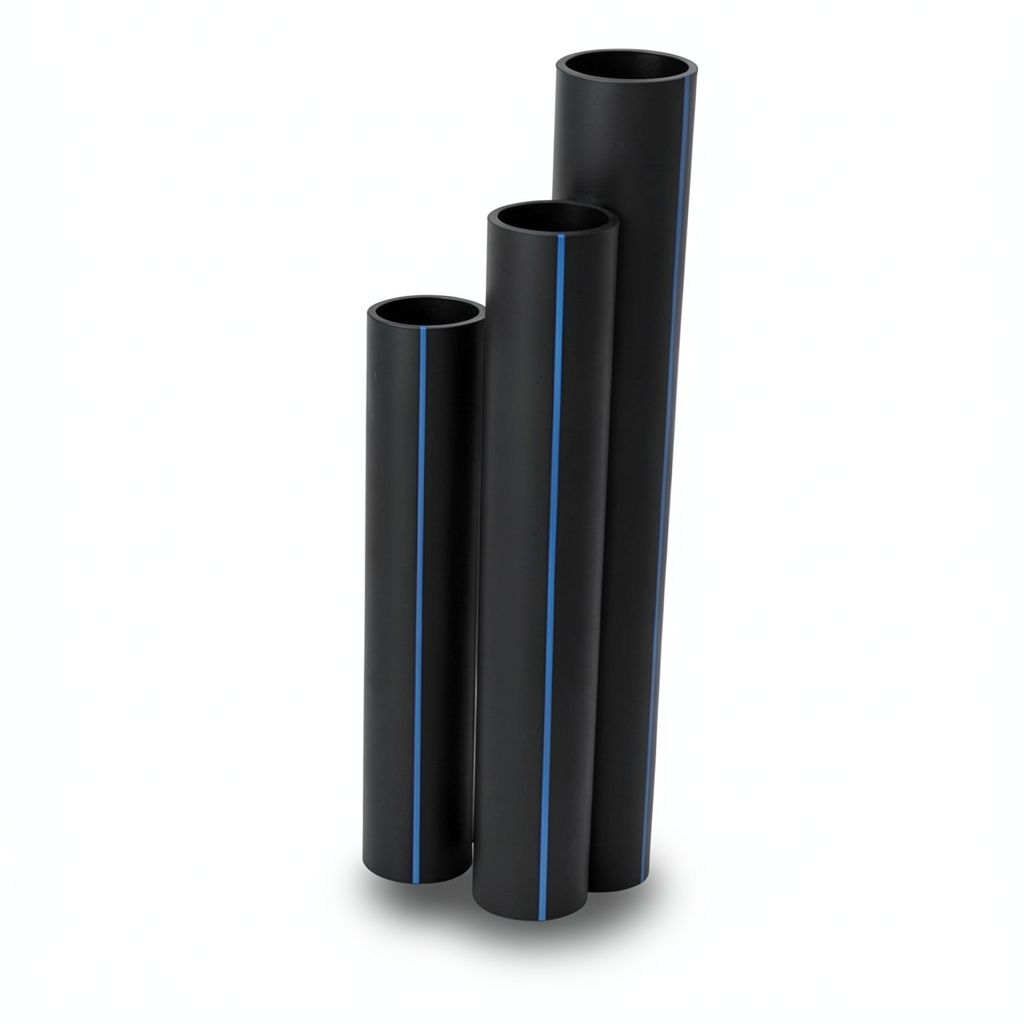 مواسير HDPE SDR 11 قطر خارجي 75 مم سمك 6.8 مم لون أسود