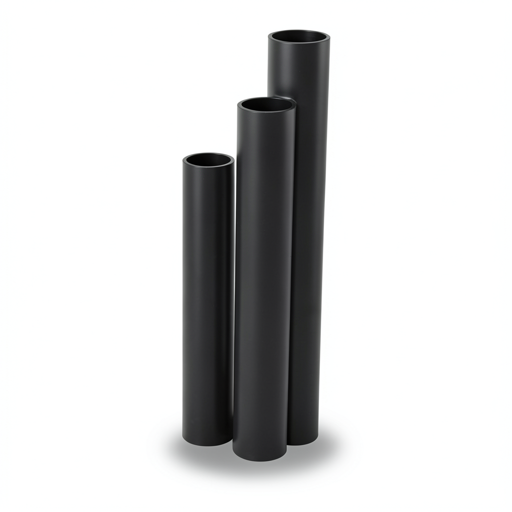 مواسير HDPE SDR 11 قطر خارجي 90 مم سمك 8.2 مم لون أسود