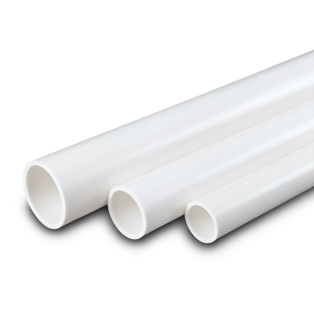 مواسير UPVC سمك 1.52 مم SDR 32.5 مقاس 1.25 إنش لون أبيض