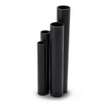 HDPE Pipes SDR 11 Outside Diameter 110 mm Thickness 10 mm Black