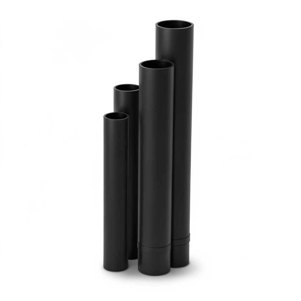 مواسير HDPE SDR 11 قطر خارجي 125 مم سمك 11.4 مم لون أسود