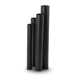 مواسير HDPE SDR 11 قطر خارجي 140 مم سمك 12.7 مم لون أسود