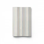 Italian Wallpaper Pale Beige Color Striped Design, Size 10mx0.70m, Model RC18096