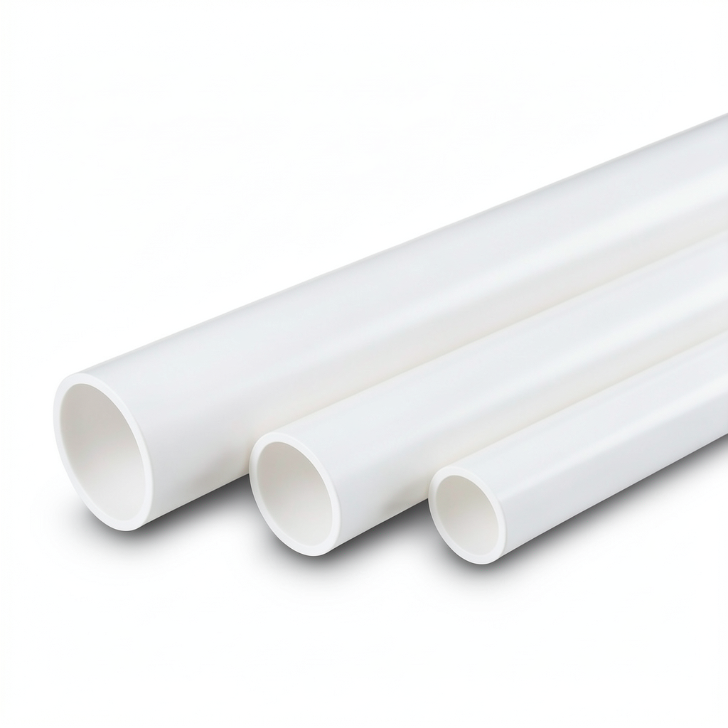 أنابيب UPVC مقاس 2.5 إنش سمك 2.24 مم SDR 32.5 لون أبيض
