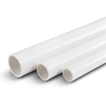 مواسير UPVC مقاس 4 أنش سمك 5.43 مم SDR 21 لون أبيض