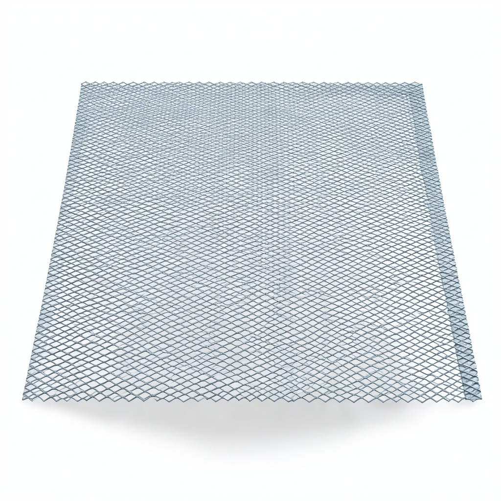 Galvanized Steel Expanded Metal Mesh Thickness 1.7 mm Width 1.22 m Length 3 m