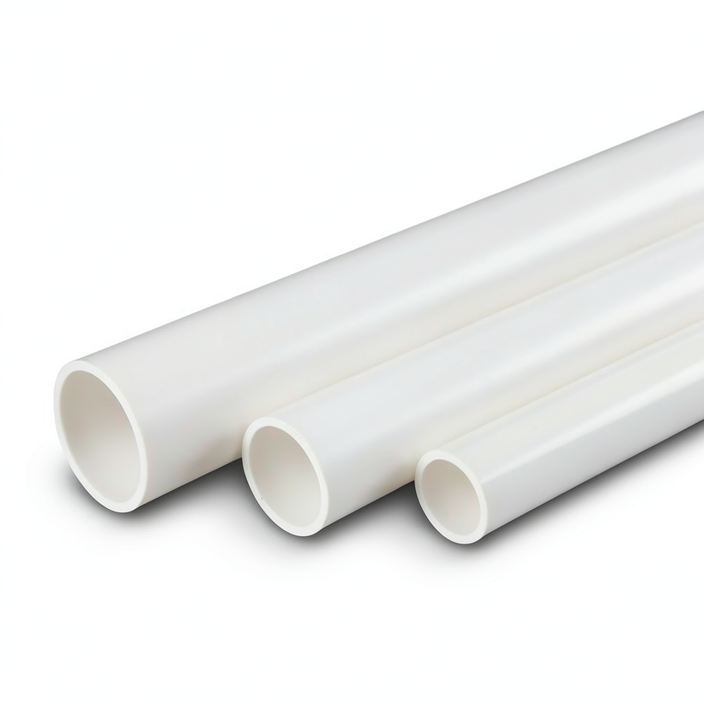 UPVC Pipes Thickness 1.57 mm SDR 17 Size 0.75 Inch White