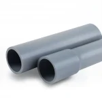 انابيب UPVC الوطنى ضغط 16 بار  قطر خارجي 200 مم سمك 14.90 مم لون رمادي