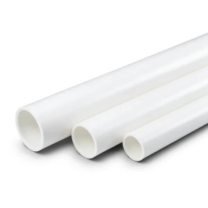أنابيب UPVC سمك 2.49 مم SDR 17 مقاس 1.25 إنش لون أبيض