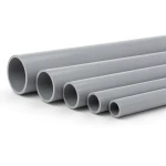 أنابيب UPVC ضغط 10 بار قطر خارجي 25 مم سمك 1.5 مم لون رمادي