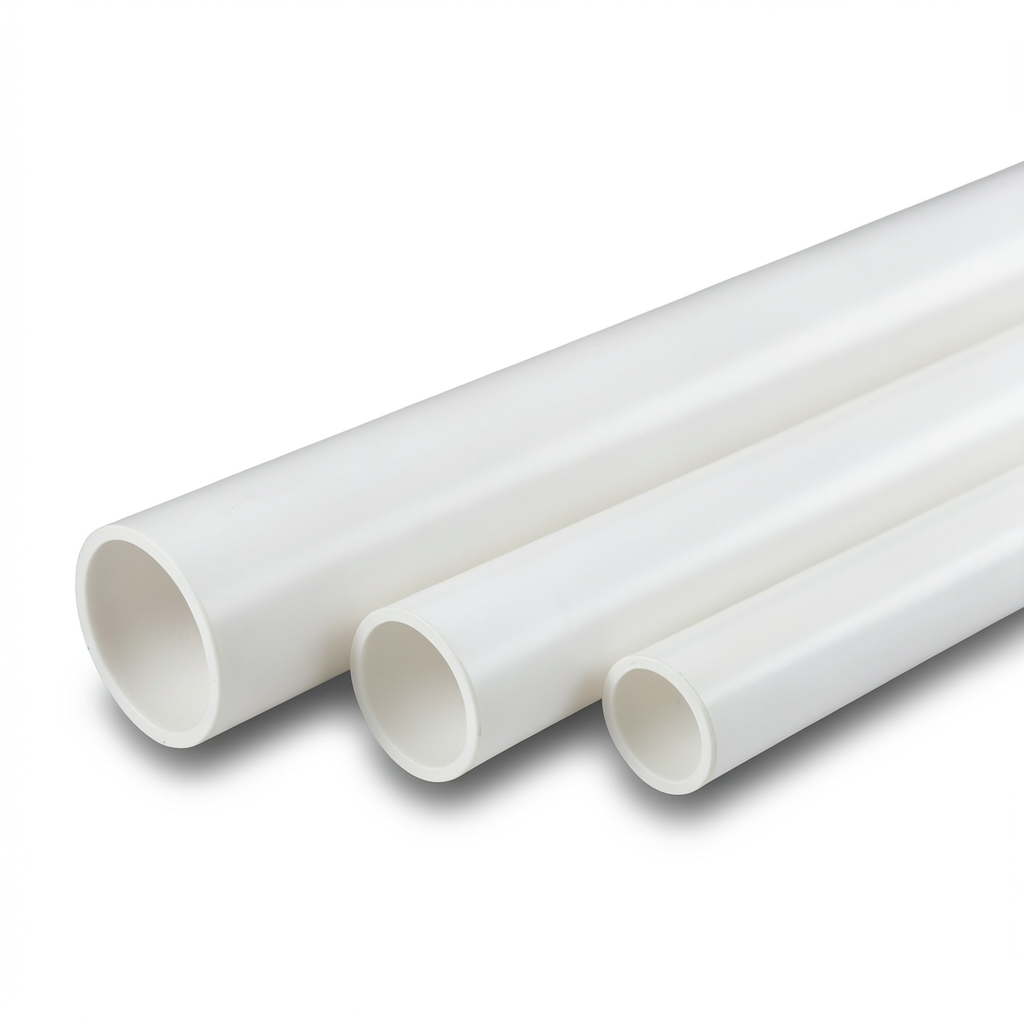 أنابيب UPVC مقاس 4 إنش سمك 3.5 مم SDR 32.5 لون أبيض