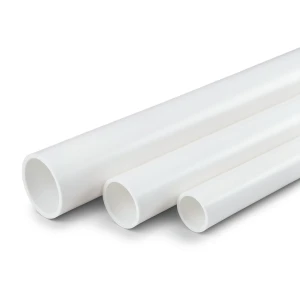 مواسير UPVC سمك 1.62 مم SDR 26 قطر خارجي 42.16 مم أبيض