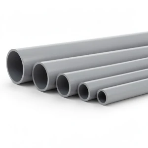 UPVC Pipes Nominal Pressure 10 Bar Outside Diameter 63 mm Thickness 3 mm Gray