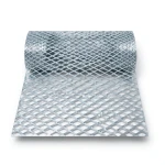Galvanized Steel Expanded Metal Mesh Thickness 1.5 mm Width 1.22 m Length 3 m