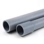 مواسير بلاستيك UPVC للتمديدات الكهربائية الوطني  EPC 40  مقاس 3/4 إنش سمك 2.87 مم لون رمادي