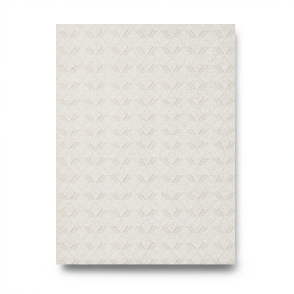 Italian Geometric Wall Covering 10m x 0.70m Light Beige, Model Z76011