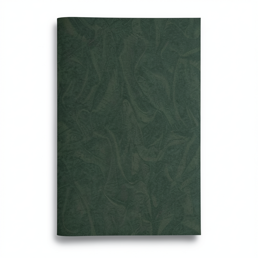 Italian Wallpaper Patterned Design 10 m x 1.06 m Dark Green, Model 81868