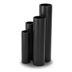 مواسير HDPE SDR 11 قطر خارجي 315 مم سمك 28.6 مم لون أسود