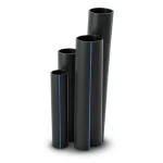 مواسير HDPE SDR 11 قطر خارجي 355 مم سمك 32.2 مم لون أسود