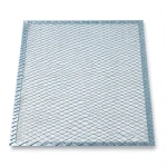 Galvanized Steel Expanded Metal Mesh Thickness 1.7 mm Width 1.22 m Length 1 m
