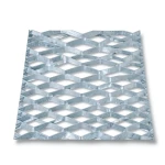 Galvanized Steel Expanded Metal Mesh Thickness 1.8 mm Width 1.22 m Length 5 m