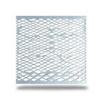 Galvanized Steel Expanded Metal Mesh Thickness 1.7 mm Width 1.22 m Length 3 m