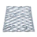 Galvanized Steel Expanded Metal Mesh [Mazyoon] Thickness 1.7 mm Width 1.22 m Length 4 m