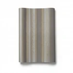 Italian Wallpaper Dark Beige Color Striped Design, Size 10mx0.70m, Model RC18098