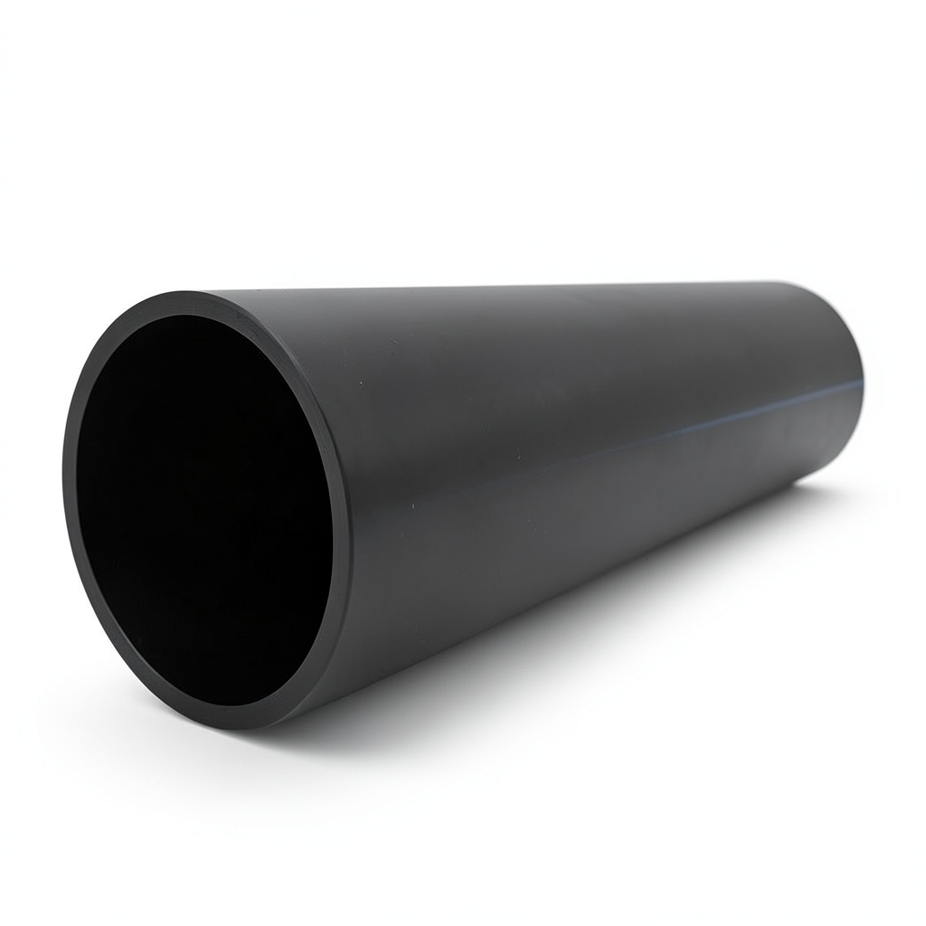 HDPE Pipes SDR 11 Outside Diameter 630 mm Thickness 57.2 mm Black